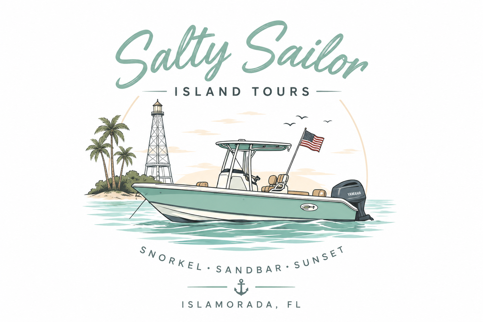Salty Sailor Island Tours logo