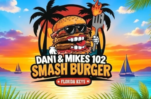 Dani & Mike's 102 Smash Burger logo